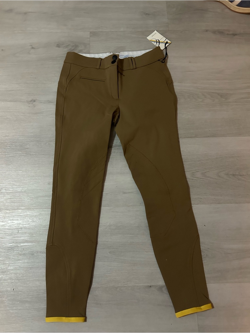 Women's Callidae Riding Pants in Olive Brown